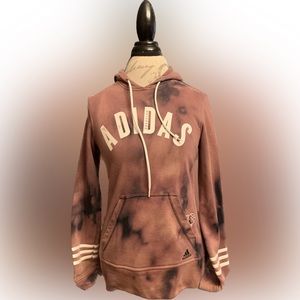 Upcycled Adidas hoodie. One-of-a-kind piece!! Woman’s Small.